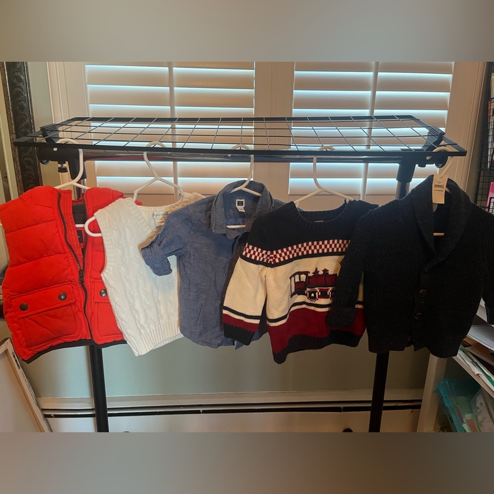 Lot of 12-18 month baby boy clothes! 6 pieces: Janie & Jack, Ralph Lauren, Gap